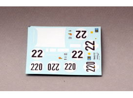 tk43-17 ferrari 412p lm67 n22 filipinetti decals