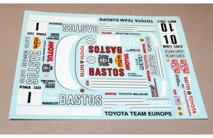 tk24-394 toyota celica st165 bastos decals