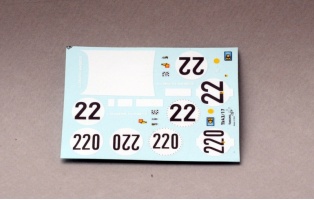 tk43-17 ferrari 412p lm67 n22 filipinetti decals
