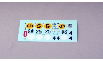 43-62-11 ferrari 250gto 3589gt decals