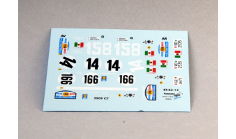 43-62-12 ferrari 250gto 3909gt decals
