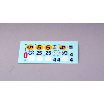 43-62-11 ferrari 250gto 3589gt decals