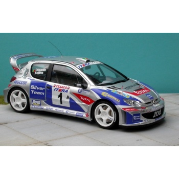 tk24-165 peugeot 206 wrc campos 3rd ypres 2003-2