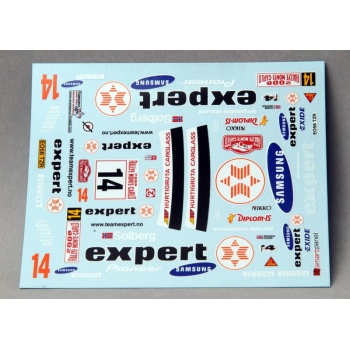 tk24-294 ford focus rs08 expert monte-carlo 2008 decals