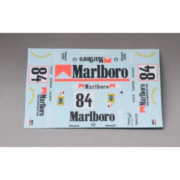tk24-333 bmw m1 lm80 n84 stuck decal