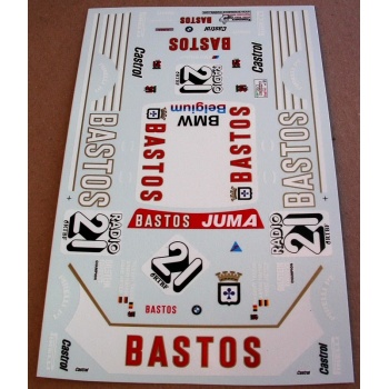 tk24-336 bmw 635 bastos decals