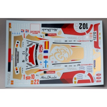 tk24-364 citroen ds3 wrc monet-carlo 2013 decals