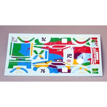 tk43-14 bmw m1 lm79 decals