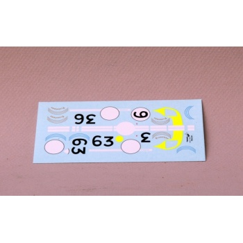 tk43-21 ford mkii lm66 3-6 decals